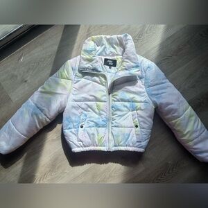 Outer Edge Puffer Jacket in Pastel Hues